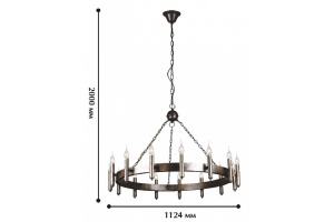 Подвесная люстра Favourite Fortezza 1144-15P - 3