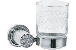 Стакан Boheme Royal Cristal Chrome подвесной