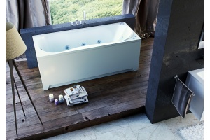 AFR150-0000026  Афродита 150 пустая с фр.экр.(слив слева) - 2