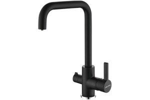 Смеситель Paulmark Logas Lo213021-401TB для кухонной мойки, антрацит