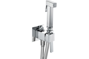 Гигиенический душ Webert Pegaso PE870303015 со смесителем, С ВНУТРЕННЕЙ ЧАСТЬЮ