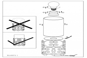 Настольная лампа декоративная Eglo ПРОМО Cardigan 49274 - 2