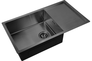 Мойка кухонная Zorg Inox PVD 7844 grafit