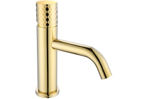 Смеситель Boheme Stick 121-GG для раковины, gold diamond gold