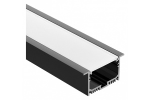 Профиль с рассеивателем Arlight SL-Line62-F-2500 Black+Opal 036307