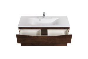 Тумба с раковиной BelBagno Marino 120 темное дерево - 3