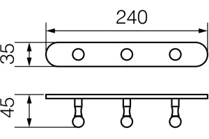 Крючок Veragio Gialetta VR.GIL-6436.DO золото - 2