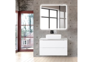 Столешница под раковину BelBagno 100 серый - 3