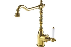 Смеситель для кухонной мойки Bravat Art золото (F775109G-1)