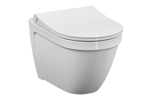 Чаша для подвесного унитаза VitrA S50 белый без сиденья