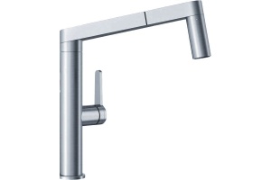 Смеситель для кухонной мойки Blanco Panera нержавеющая сталь (521547)
