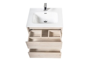 Тумба с раковиной BelBagno Kraft 60 светлое дерево - 3