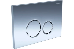 Кнопка смыва Aqutek хром (KDI-0000018) - 2