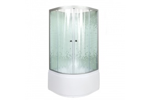 Душевая кабина Deto L 90х90 с гидромассажем, без крыши (L990NGM)