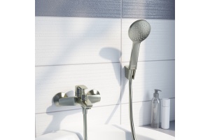 Смеситель IDDIS Ray для ванны с душем, сатин RAYBN02i02 - 2