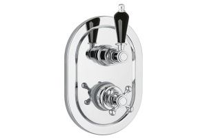 Ручка для смесителя Cezares Vintage хром, черный (VINTAGE-LDT-01-Sw-N) - 2