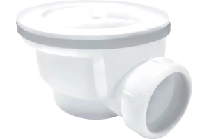 Сифон для поддона Wasserkraft белый