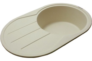 Мойка кухонная Lava E2 кремовая - 2