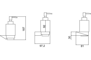 Дозатор Boheme New Venturo 10317-CR-B - 2