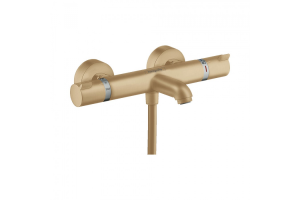 Термостат для ванны Hansgrohe Ecostat Comfort, ВМ, ½ 13114140, шлифованная бронза