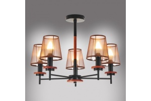 Люстра на штанге MyFar Daniel MR1851-5C - 2