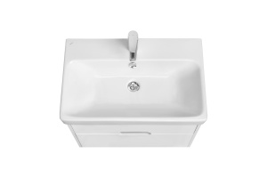 Тумба под раковину Aquaton Оливия 70 белый матовый