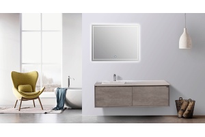 Зеркало Black&White Universell 100х80 с подсветкой - 2