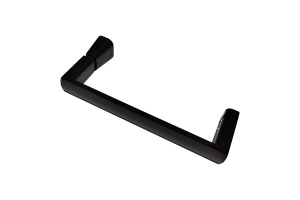 Душевой уголок Abber Schwarzer Diamant 140x50 профиль черный стекло прозрачное - 3