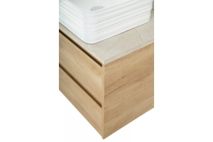 Столешница BelBagno 80х46 бежевый матовый мрамор (KEP-80-MCO-W0) - 2