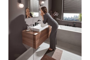 Смеситель Hansgrohe Vivenis  черный матовый - 2