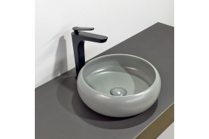 COMFORTY. Раковина COMFORTY 113MH светло серая матовая - 2