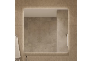 Зеркало DIWO Элиста 100x100 с подсветкой