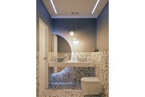 Трековый светодиодный светильник Arlight LGD-Emisfero-Track-Hang-4TR-R150-11W Warm3000 035936 - 2