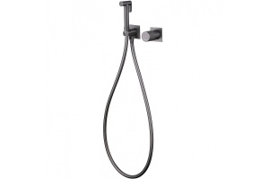 Гигиенический душ Abber Rund со смесителем сталь матовый - 2