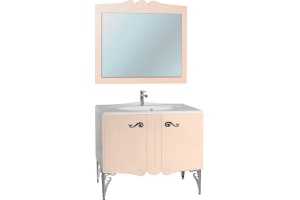 Мебель для ванной Bellezza Эстель 90 бежевая