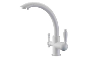 Смеситель Zorg Clean Water ZR 314 YF-33 white для кухонной мойки