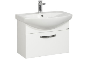 Тумба под раковину подвесная Aquaton Ария 65 белый - 2