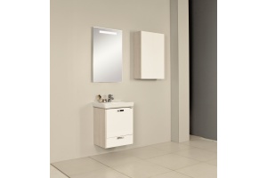 Мебель для ванной Акватон Йорк 55 М белый/ясень фабрик - 2