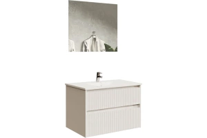 Комплект мебели Sanvit Рольф-2 75 белый глянец