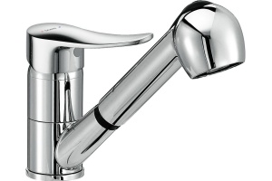 Смеситель Dorff Ultra для кухонной мойки с вытяжным изливом