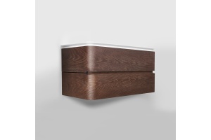 Мебель для ванной AM.PM Sensation 100 подвесная, орех - 3