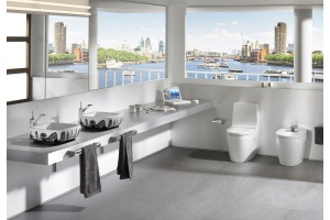 Чаша для напольного унитаза Roca Khroma белый, без сиденья (342657000) - 2