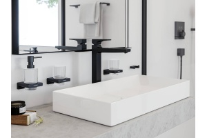 Крючок двойной Hansgrohe AddStoris черный матовый - 3
