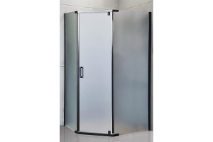 Душевой уголок Royal Bath TR 85х110 профиль черный стекло матовое