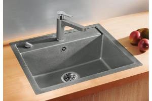 Мойка из гранита Blanco Dalago серый (514198) - 2