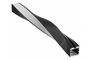 Профиль Arlight SL-ARC-3535-Twist180-500 Black 032685