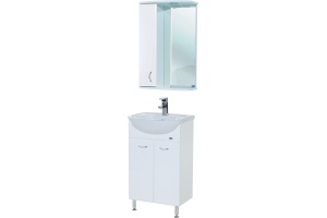 Тумба с раковиной Bellezza Уют 50 белая - 3