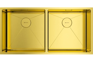 Мойка кухонная Omoikiri Taki 86-2 светлое золото