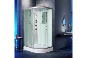 Душевая кабина WeltWasser WW500 WERRA 1204 L 120x90 хром с гидромассажем (10000006431) - 2