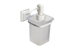 Дозатор для жидкого мыла Art&Max Zoe AM-G-6832-Bi, цвет белый